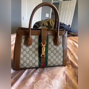 Gucci Jackie 1961 Handbag Leather Med Vintage Authentic!